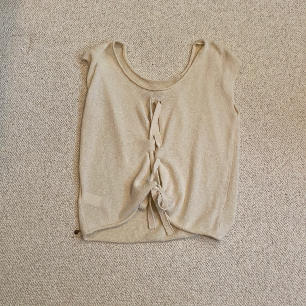 Roxy tie in the back sweater